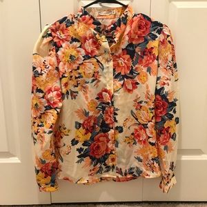 Beautiful floral blouse